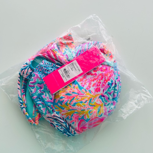 Lilly Pulitzer Brenta tankini top & Lagoon Sarong Hipster Bikini Bottom - Picture 13 of 16